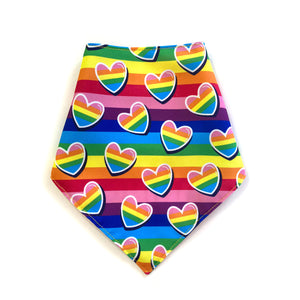 Bandana Reversible "Love Wins"