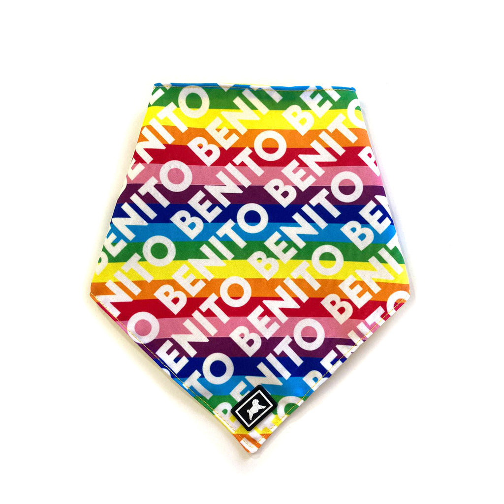 Bandana Perronalizada "Rainbow"