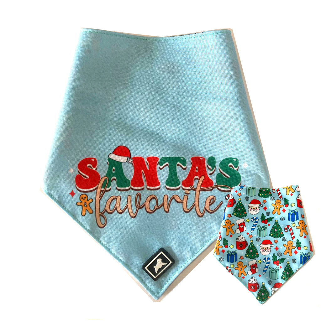 Bandana Reversible "Santas Favorite"