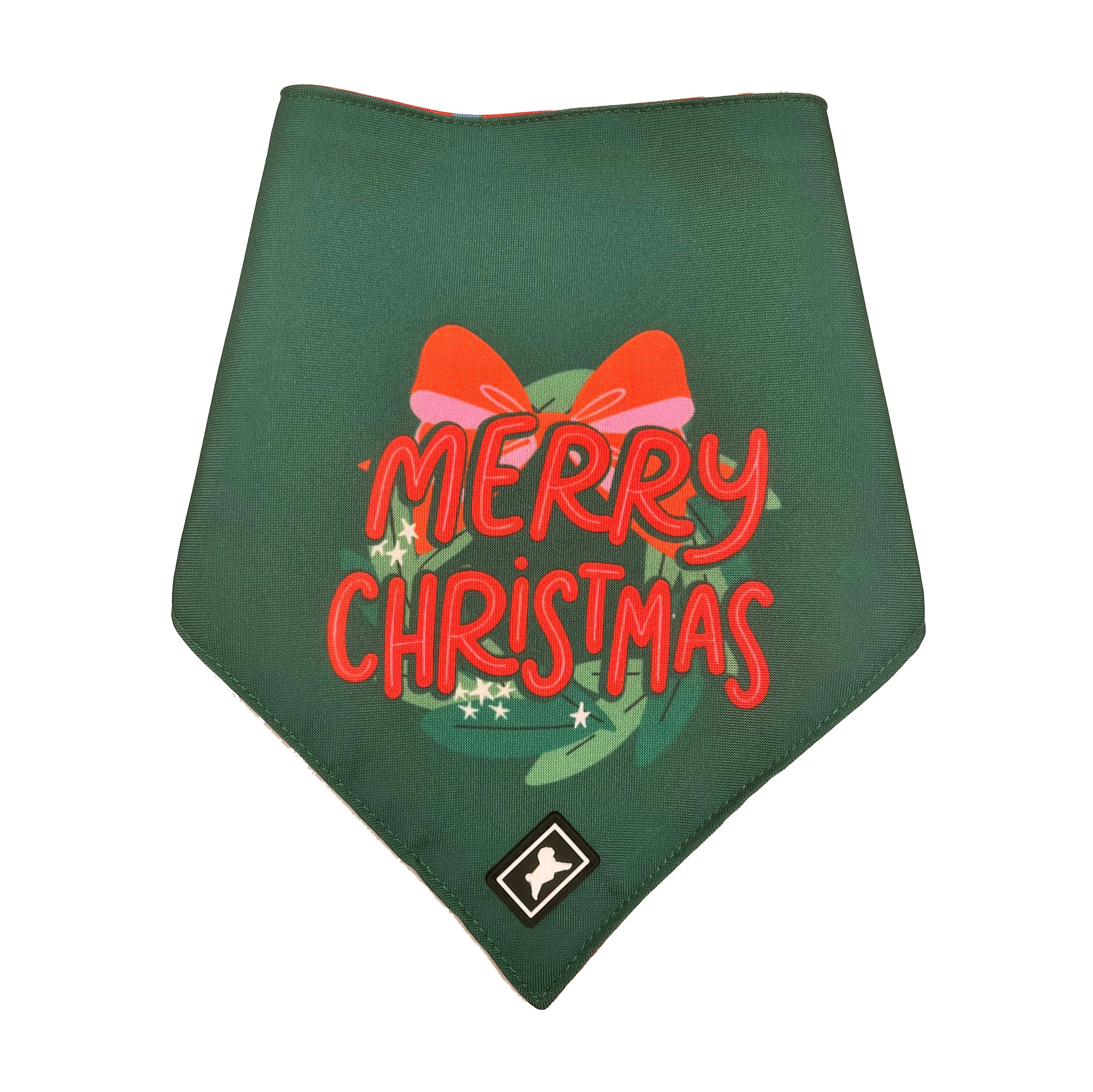 Bandana Reversible "Merry Christmas”
