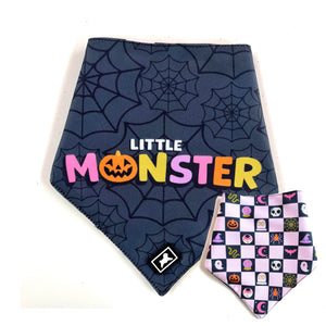 Bandana Reversible "Little Monster”