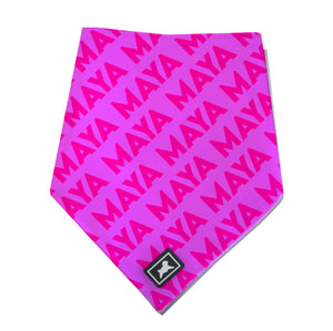 Bandana Perronalizada "Lila+Fucsia"