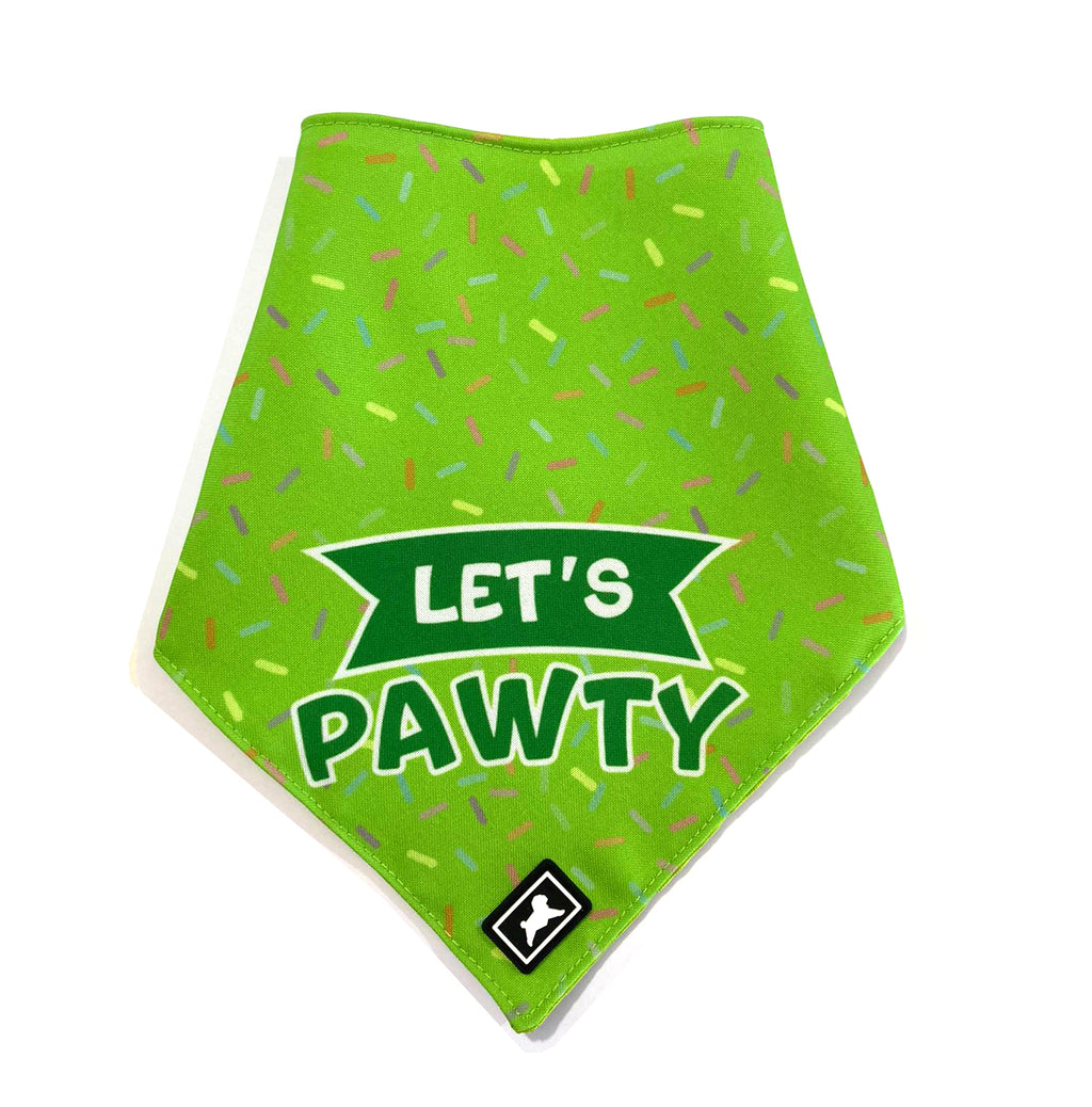 Bandana "Let's Pawty"