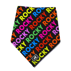 Bandana Perronalizada "Negro+Multicolor"