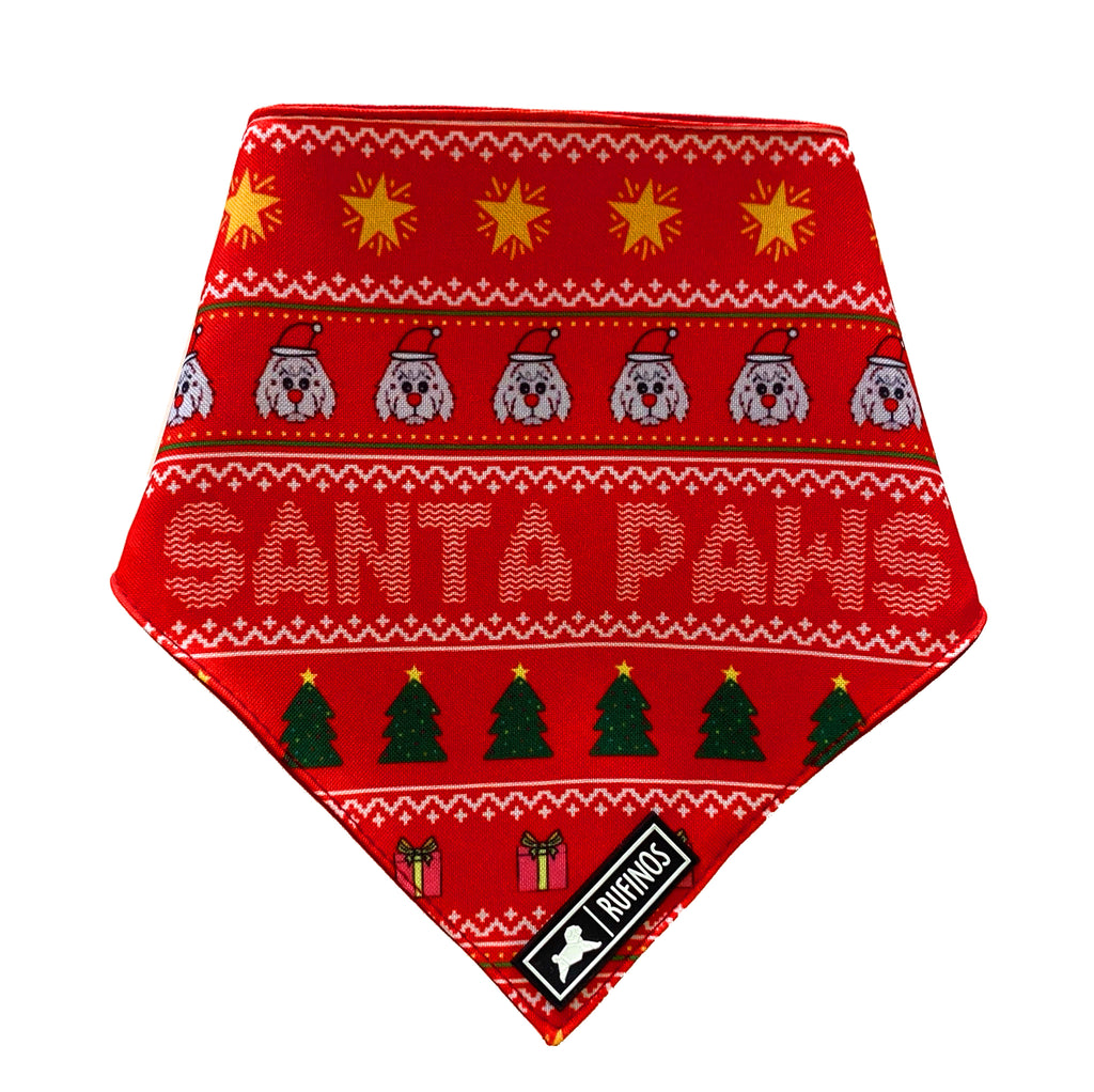 Bandana "Santa Paws"