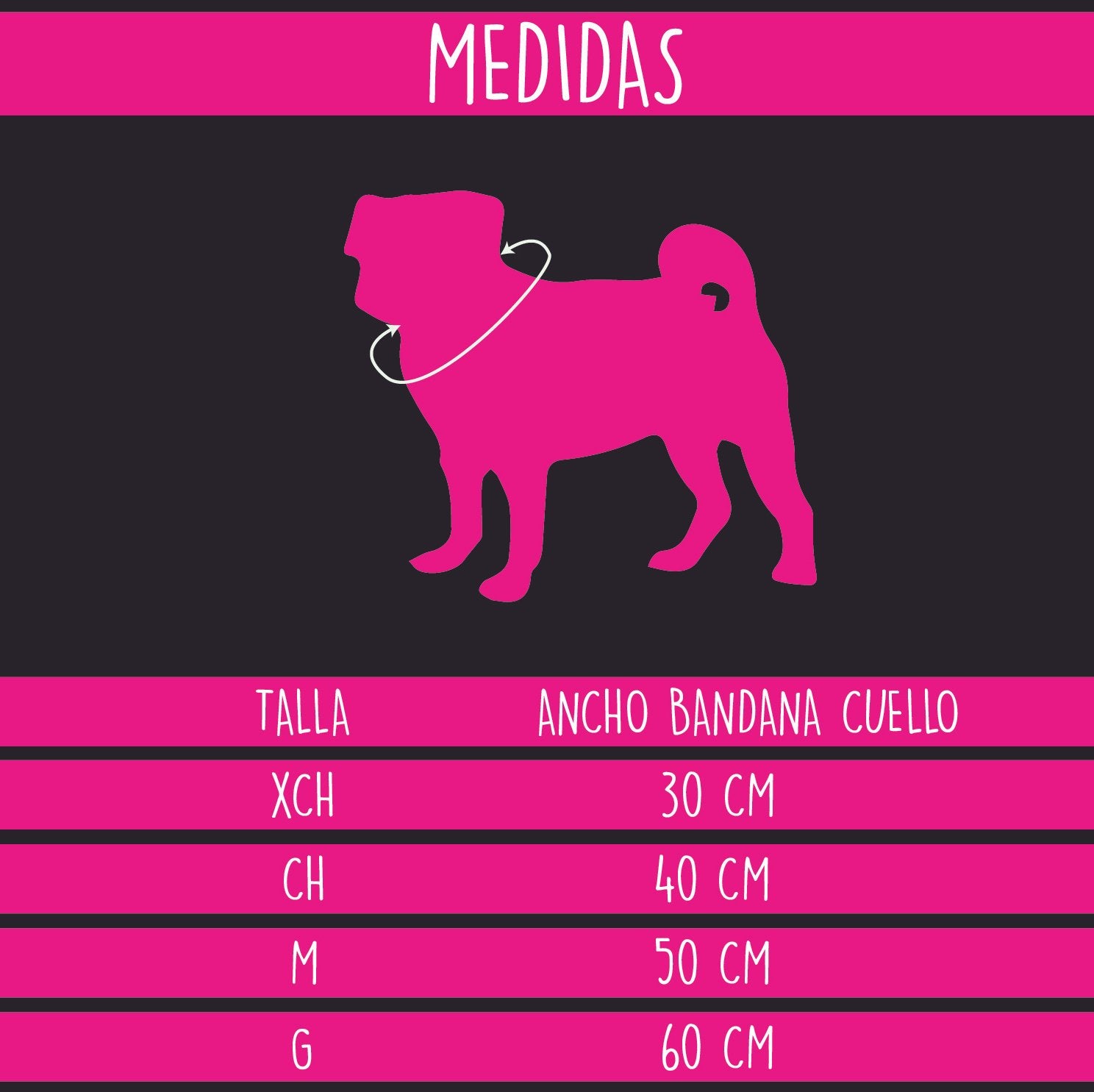 Bandana "Cebra"