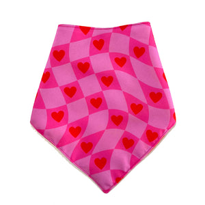 Bandana Reversible "Queen of Hearts"