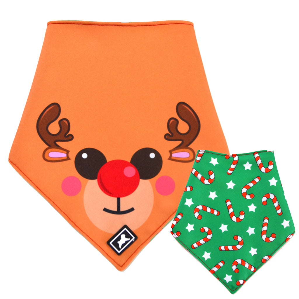 Bandana Reversible "Rudolph"